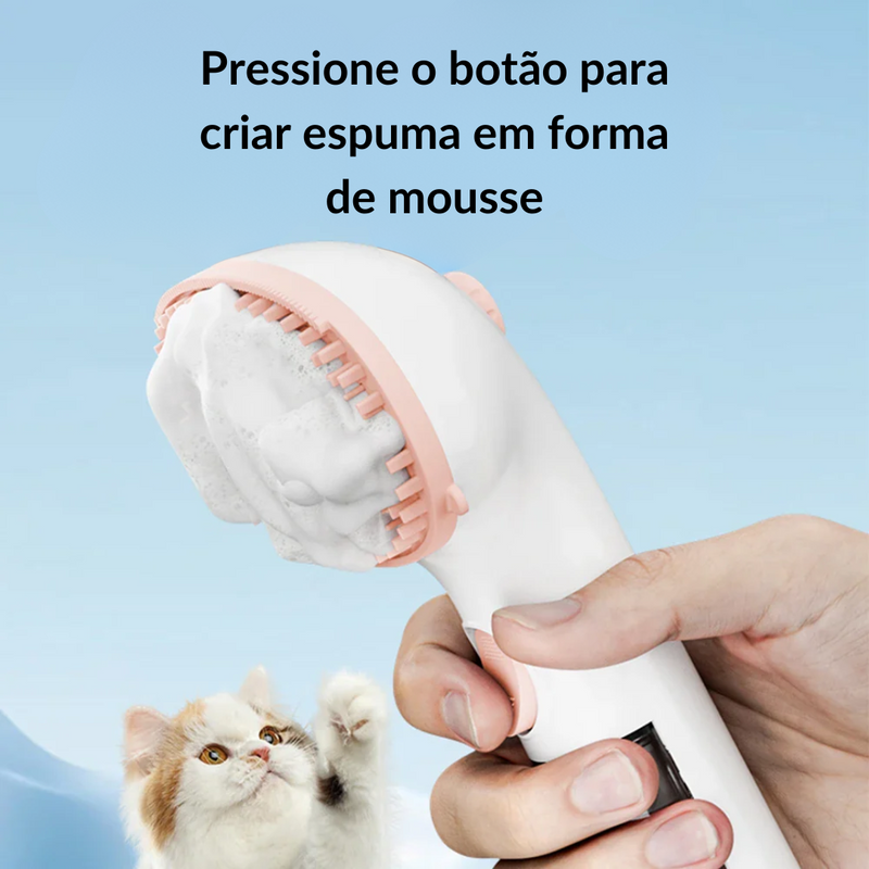 Escova para banho pet