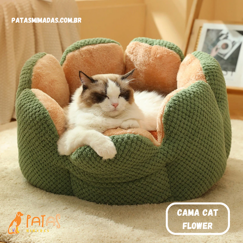 Cama Cat Flower para gatos