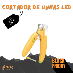 Cortador de unhas Led