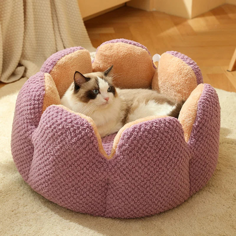 Cama cat flower para gatos - Patas Mimadas