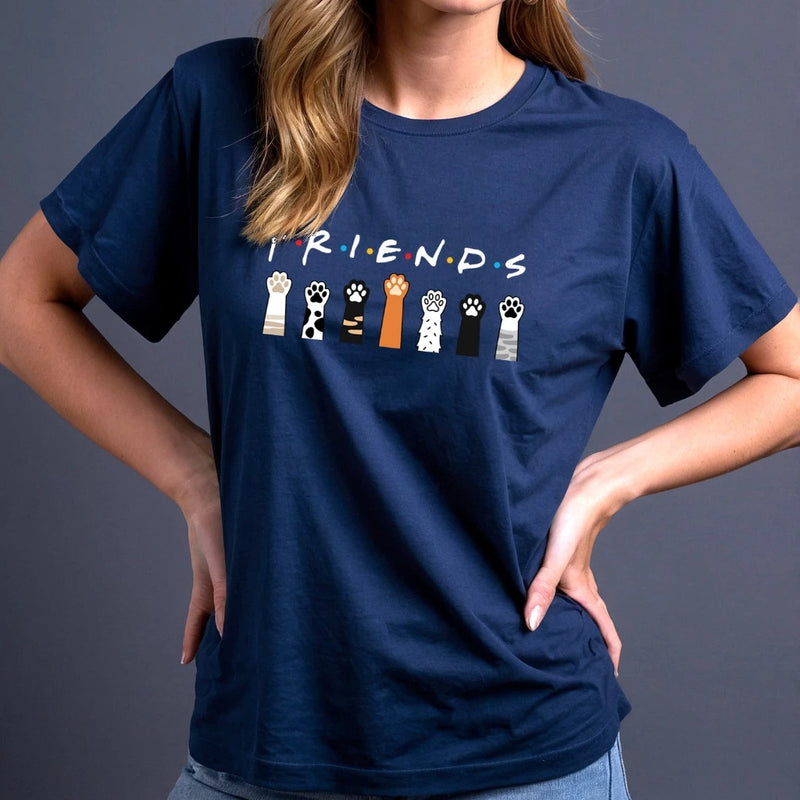 Camisa F.r.i.e.n.d.s patinhas