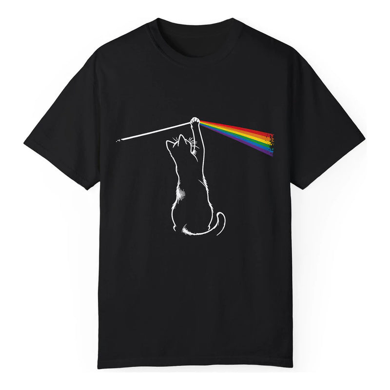 Camisa gato pink floyd