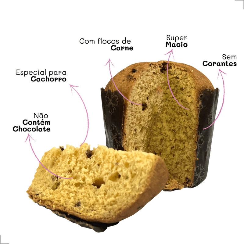 Panetone para cães